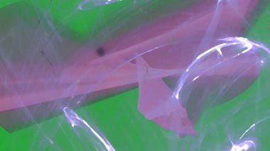 Fantezi kaotik renkli fraktal desen. Soyut Fraktal şekiller. 3D render resimde arka plan veya duvar kağıdı