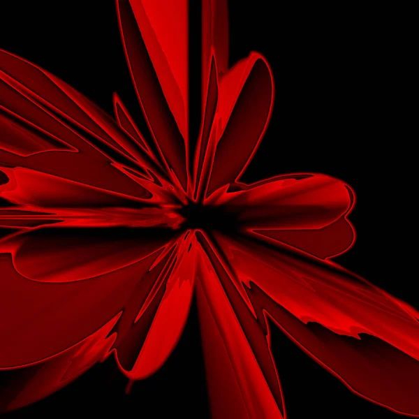 Fantezi kaotik renkli fraktal desen. Soyut Fraktal şekiller. 3D render resimde arka plan veya duvar kağıdı