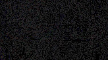 Fantezi kaotik renkli fraktal desen. Soyut Fraktal şekiller. 3D render resimde arka plan veya duvar kağıdı