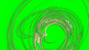 Fantezi kaotik renkli fraktal desen. Soyut Fraktal şekiller. 3D render resimde arka plan veya duvar kağıdı