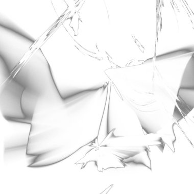 Fantezi kaotik renkli fraktal desen. Soyut Fraktal şekiller. 3D render resimde arka plan veya duvar kağıdı