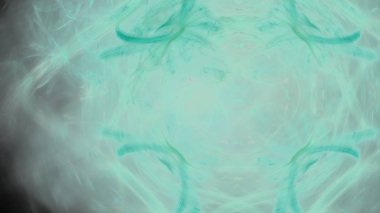 Fantezi kaotik renkli fraktal desen. Soyut Fraktal şekiller. 3D render resimde arka plan veya duvar kağıdı