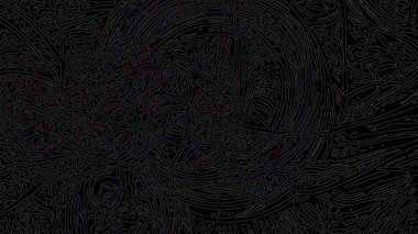 Fantezi kaotik renkli fraktal desen. Soyut Fraktal şekiller. 3D render resimde arka plan veya duvar kağıdı