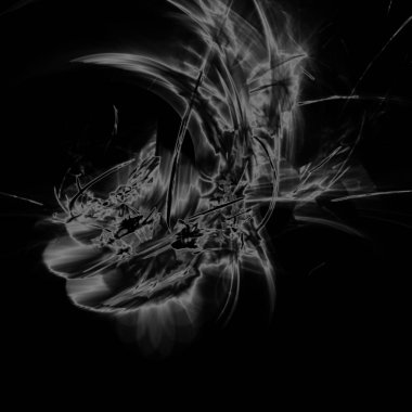 Fantezi kaotik renkli fraktal desen. Soyut Fraktal şekiller. 3D render resimde arka plan veya duvar kağıdı.