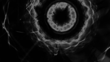 Fantezi kaotik renkli fraktal desen. Soyut Fraktal şekiller. 3D render resimde arka plan veya duvar kağıdı.