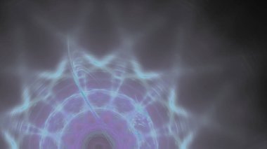 Fantezi kaotik renkli fraktal desen. Soyut Fraktal şekiller. 3D render resimde arka plan veya duvar kağıdı