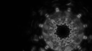 Fantezi kaotik renkli fraktal desen. Soyut Fraktal şekiller. 3D render resimde arka plan veya duvar kağıdı