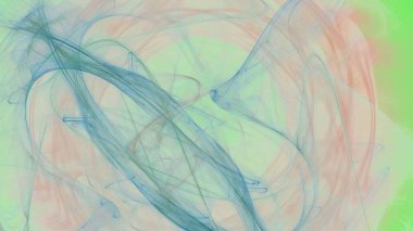 Fantezi kaotik renkli fraktal desen. Soyut Fraktal şekiller. 3D render resimde arka plan veya duvar kağıdı