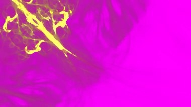 Fantezi kaotik renkli fraktal desen. Soyut Fraktal şekiller. 3D render resimde arka plan veya duvar kağıdı