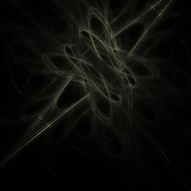 Fantezi kaotik renkli fraktal desen. Soyut Fraktal şekiller. 3D render resimde arka plan veya duvar kağıdı