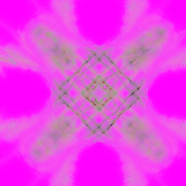 Fantezi kaotik renkli fraktal desen. Soyut Fraktal şekiller. 3D render resimde arka plan veya duvar kağıdı