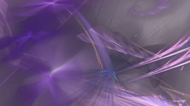 Fantezi kaotik renkli fraktal desen. Soyut Fraktal şekiller. 3D render resimde arka plan veya duvar kağıdı