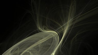 Fantezi kaotik renkli fraktal desen. Soyut Fraktal şekiller. 3D render resimde arka plan veya duvar kağıdı