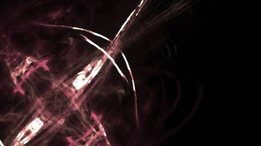 Fantezi kaotik renkli fraktal desen. Soyut Fraktal şekiller. 3D render resimde arka plan veya duvar kağıdı