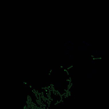 Fantezi kaotik renkli fraktal desen. Soyut Fraktal şekiller. 3D render resimde arka plan veya duvar kağıdı