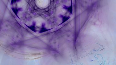 Fantezi kaotik renkli fraktal desen. Soyut Fraktal şekiller. 3D render resimde arka plan veya duvar kağıdı