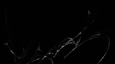 Fantezi kaotik renkli fraktal desen. Soyut Fraktal şekiller. 3D render resimde arka plan veya duvar kağıdı