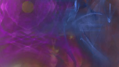 Fantezi kaotik renkli fraktal desen. Soyut Fraktal şekiller. 3D render resimde arka plan veya duvar kağıdı