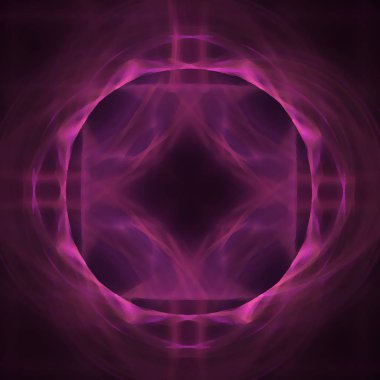 Fantezi kaotik renkli fraktal desen. Soyut Fraktal şekiller. 3D render resimde arka plan veya duvar kağıdı