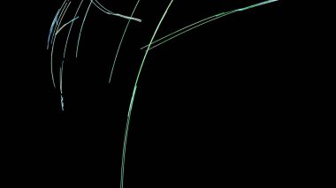 Fantezi kaotik renkli fraktal desen. Soyut Fraktal şekiller. 3D render resimde arka plan veya duvar kağıdı