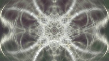 Fantezi kaotik renkli fraktal desen. Soyut Fraktal şekiller. 3D render resimde arka plan veya duvar kağıdı