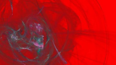 Fantezi kaotik renkli fraktal desen. Soyut Fraktal şekiller. 3D render resimde arka plan veya duvar kağıdı