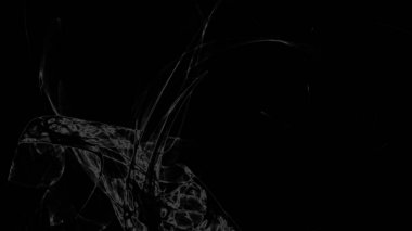 Fantezi kaotik renkli fraktal desen. Soyut Fraktal şekiller. 3D render resimde arka plan veya duvar kağıdı