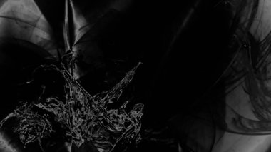 Fantezi kaotik renkli fraktal desen. Soyut Fraktal şekiller. 3D render resimde arka plan veya duvar kağıdı