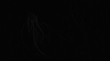 Fantezi kaotik renkli fraktal desen. Soyut Fraktal şekiller. 3D render resimde arka plan veya duvar kağıdı