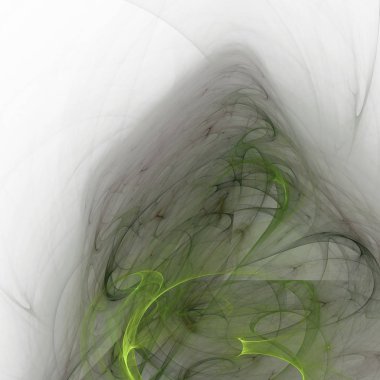 Fantezi kaotik renkli fraktal desen. Soyut Fraktal şekiller. 3D render resimde arka plan veya duvar kağıdı