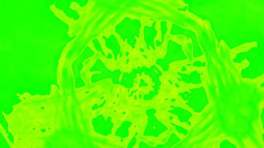 Fantezi kaotik renkli fraktal desen. Soyut Fraktal şekiller. 3D render resimde arka plan veya duvar kağıdı