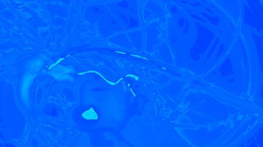 Fantezi kaotik renkli fraktal desen. Soyut Fraktal şekiller. 3D render resimde arka plan veya duvar kağıdı