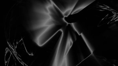 Fantezi kaotik renkli fraktal desen. Soyut Fraktal şekiller. 3D render resimde arka plan veya duvar kağıdı