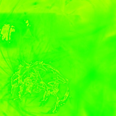 Fantezi kaotik renkli fraktal desen. Soyut Fraktal şekiller. 3D render resimde arka plan veya duvar kağıdı