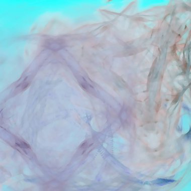Fantezi kaotik renkli fraktal desen. Soyut Fraktal şekiller. 3D render resimde arka plan veya duvar kağıdı