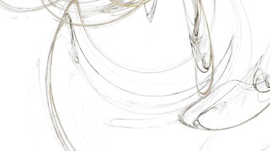 Fantezi kaotik renkli fraktal desen. Soyut Fraktal şekiller. 3D render resimde arka plan veya duvar kağıdı