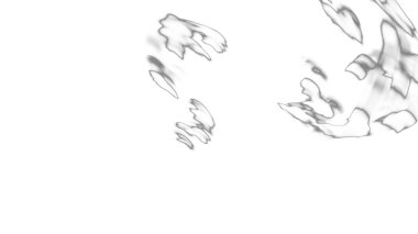 Fantezi kaotik renkli fraktal desen. Soyut Fraktal şekiller. 3D render resimde arka plan veya duvar kağıdı