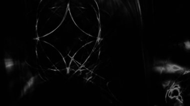 Fantezi kaotik renkli fraktal desen. Soyut Fraktal şekiller. 3D render resimde arka plan veya duvar kağıdı