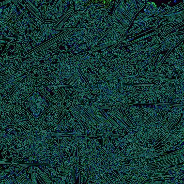 Fantezi kaotik renkli fraktal desen. Soyut Fraktal şekiller. 3D render resimde arka plan veya duvar kağıdı