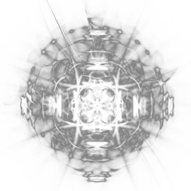 Fantezi kaotik renkli fraktal desen. Soyut Fraktal şekiller. 3D render resimde arka plan veya duvar kağıdı