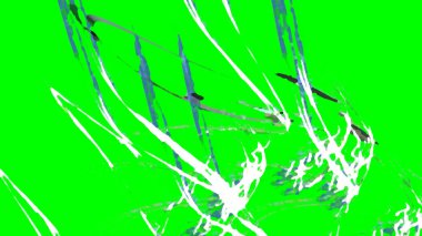 Fantezi kaotik renkli fraktal desen. Soyut Fraktal şekiller. 3D render resimde arka plan veya duvar kağıdı