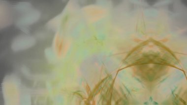 Fantezi kaotik renkli fraktal desen. Soyut Fraktal şekiller. 3D render resimde arka plan veya duvar kağıdı