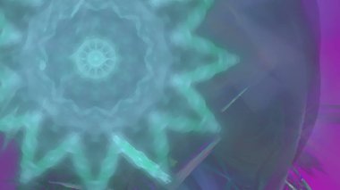 Fantezi kaotik renkli fraktal desen. Soyut Fraktal şekiller. 3D render resimde arka plan veya duvar kağıdı