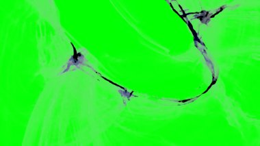 Fantezi kaotik renkli fraktal desen. Soyut Fraktal şekiller. 3D render resimde arka plan veya duvar kağıdı