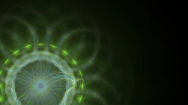 Fantezi kaotik renkli fraktal desen. Soyut Fraktal şekiller. 3D render resimde arka plan veya duvar kağıdı