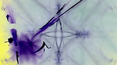 Fantezi kaotik renkli fraktal desen. Soyut Fraktal şekiller. 3D render resimde arka plan veya duvar kağıdı