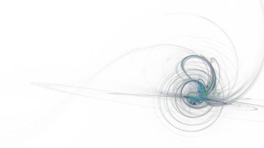 Fantezi kaotik renkli fraktal desen. Soyut Fraktal şekiller. 3D render resimde arka plan veya duvar kağıdı