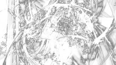 Fantezi kaotik renkli fraktal desen. Soyut Fraktal şekiller. 3D render resimde arka plan veya duvar kağıdı