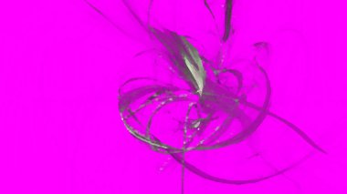 Fantezi kaotik renkli fraktal desen. Soyut Fraktal şekiller. 3D render resimde arka plan veya duvar kağıdı