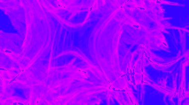 Fantezi kaotik renkli fraktal desen. Soyut Fraktal şekiller. 3D render resimde arka plan veya duvar kağıdı